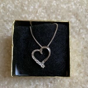 Sterling Silver Heart Necklace!
